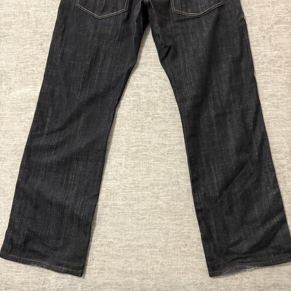 Vintage Y2K Rich Kids Jeans Co Mens Blue Baggy Skate Jeans 36x32 - Picture 9 of 12